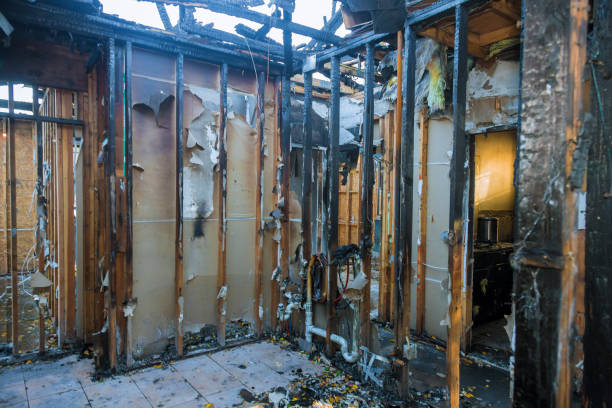 Professional Emergency Fire Cleanup technician working in Winner, SD